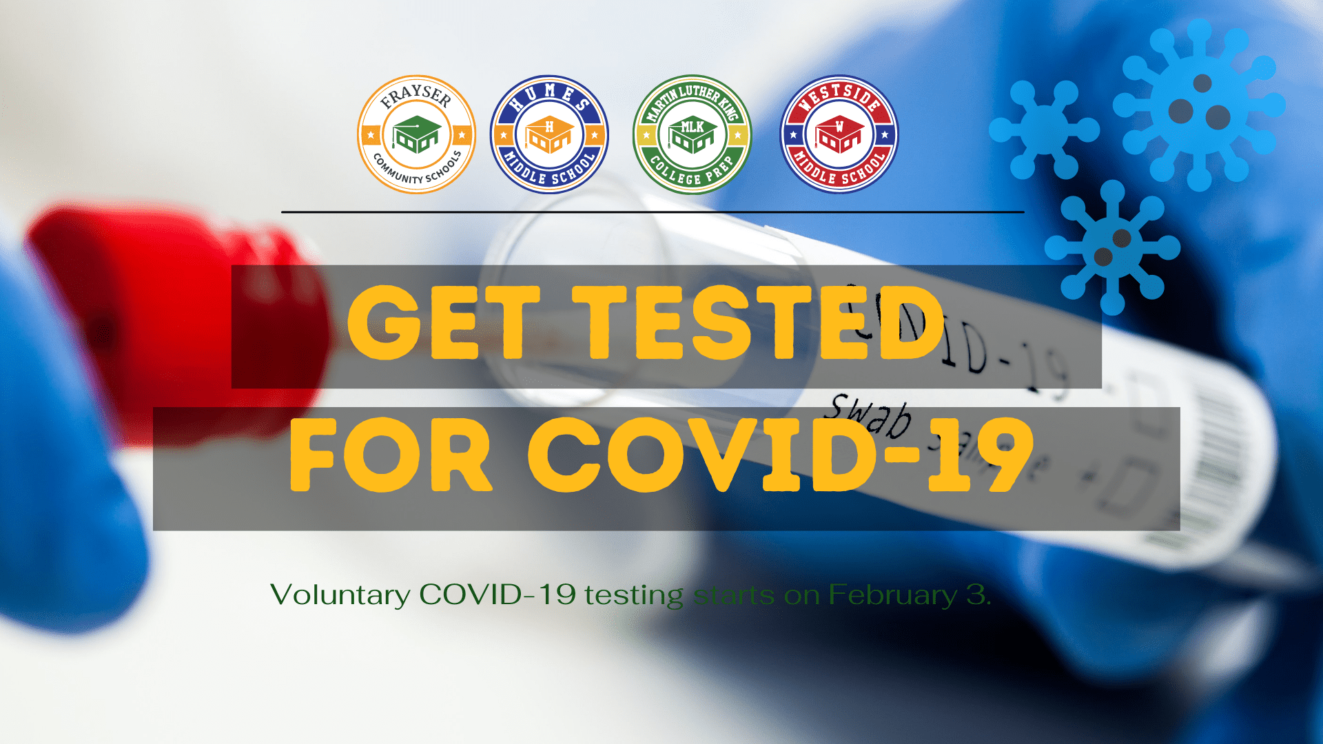 Read more about the article FCS offers free, weekly COVID-19 testing to students and staff